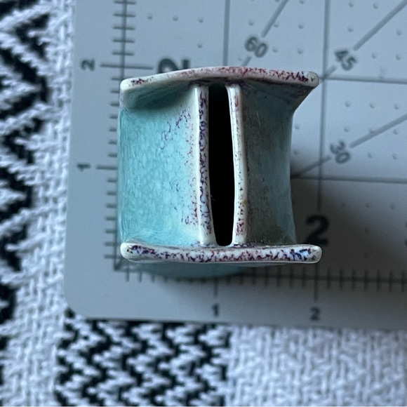 MICHAEL COHEN | Vintage | Art Pottery Handcrafted Miniature Stoneware 3.75" Tall - Picture 12 of 13